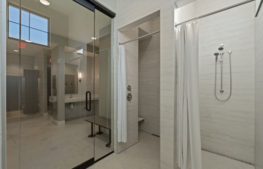 Showers & Lockers Available