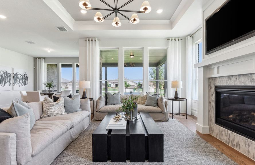 Natural light in main spaces