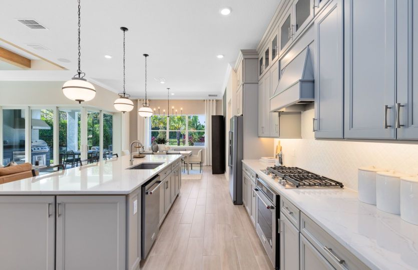 Seamlessly Flow into the Kitchen