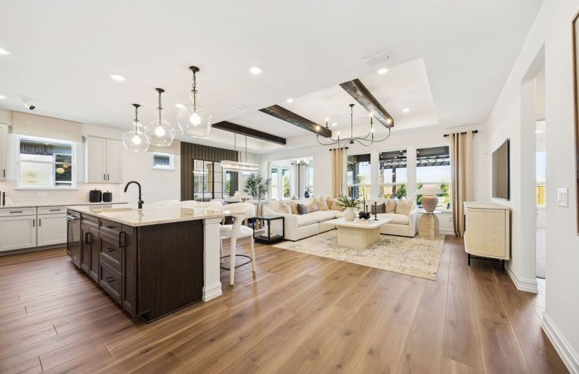 Open-concept living