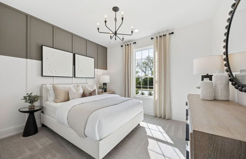 Spacious secondary bedroom