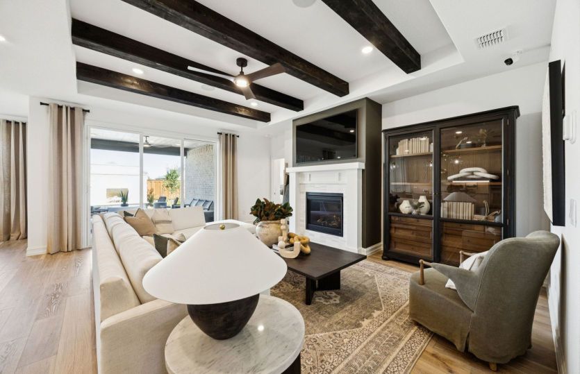 Spacious living area