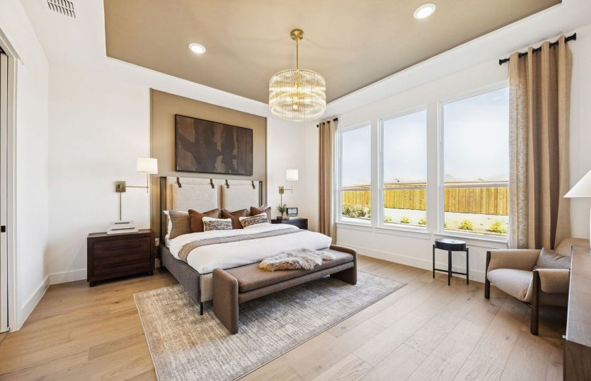 Owner's suite with large windows