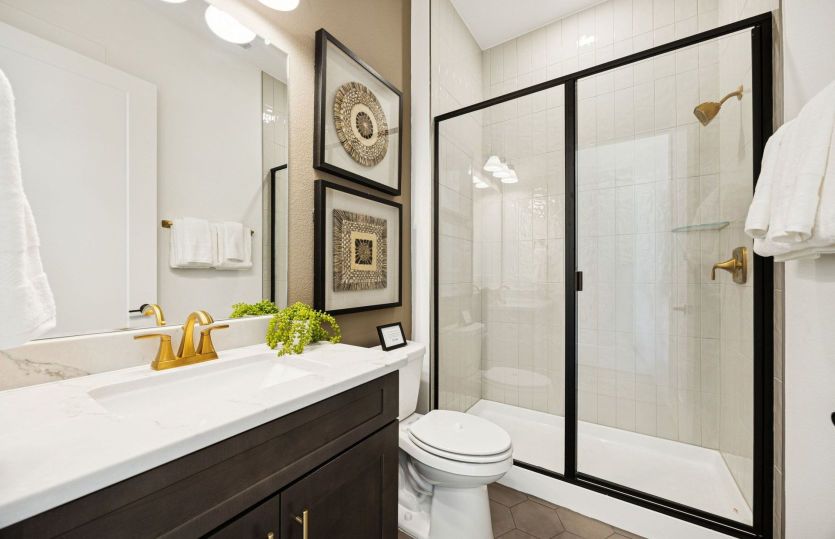 Secondary bathroom