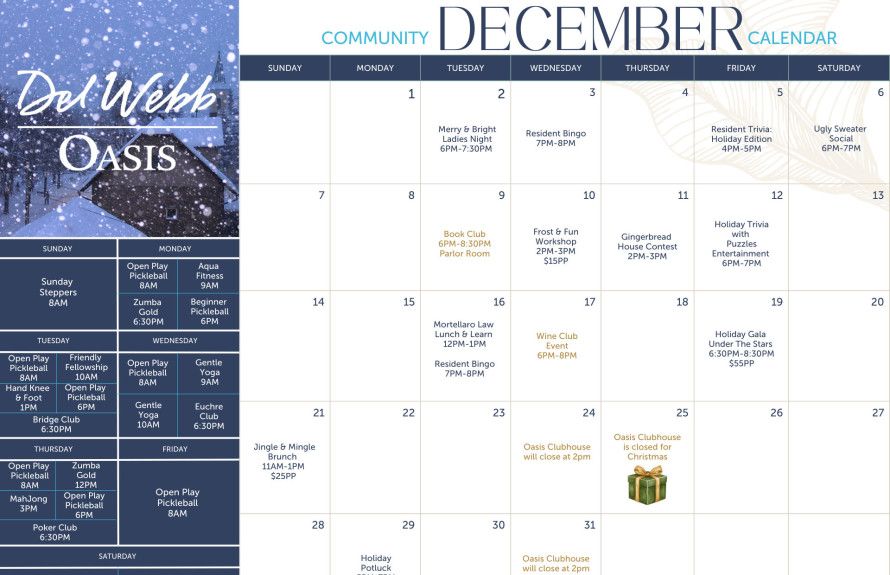 Explore Our Calendar
