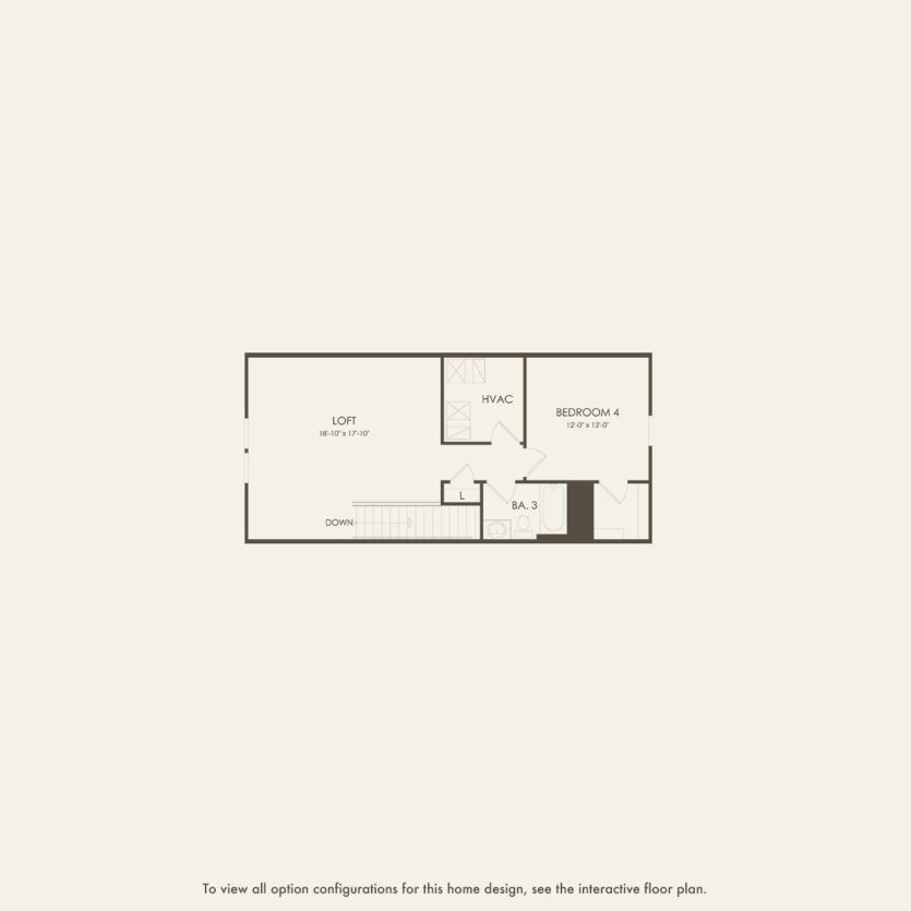 Second Floor 4 br / 3 ba
