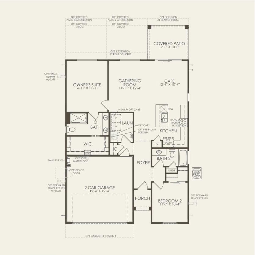 First Floor 2 br / 2 ba