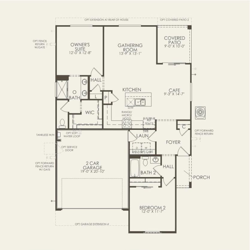 First Floor 2 br / 2 ba