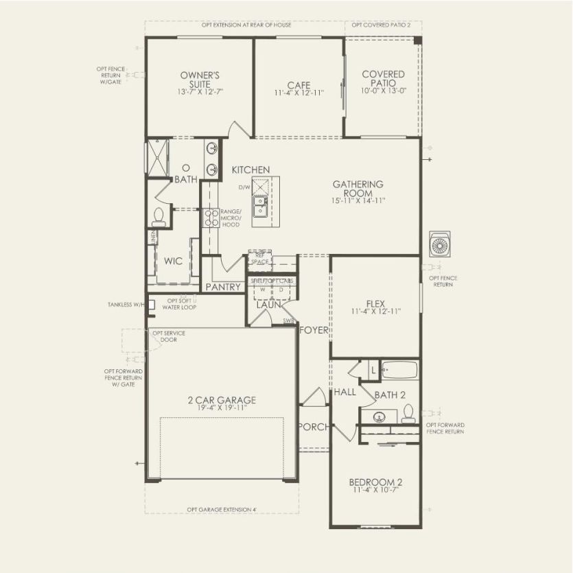 First Floor 2 br / 2 ba