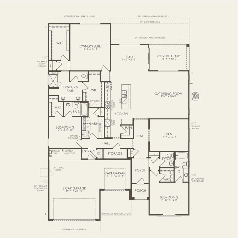 First Floor 3 br / 3.5 ba