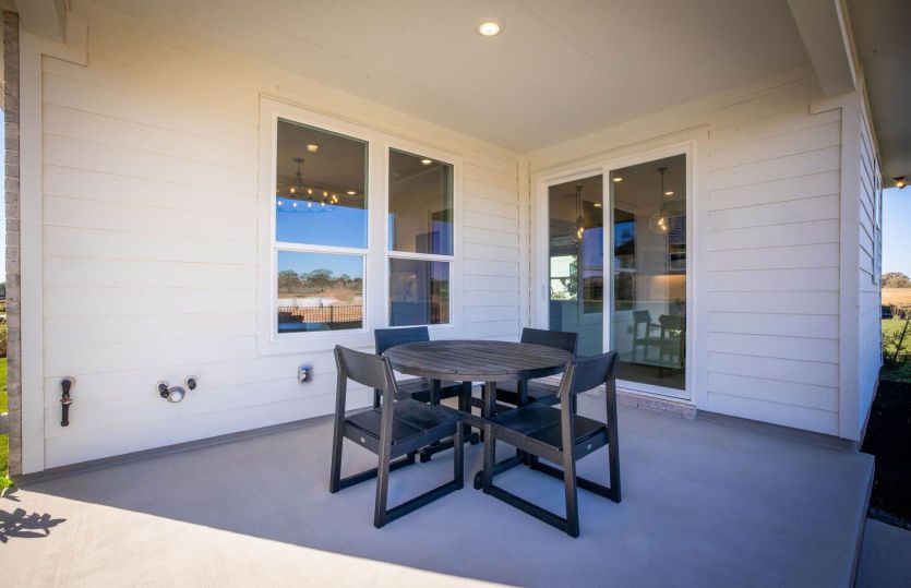 Covered Back Patio