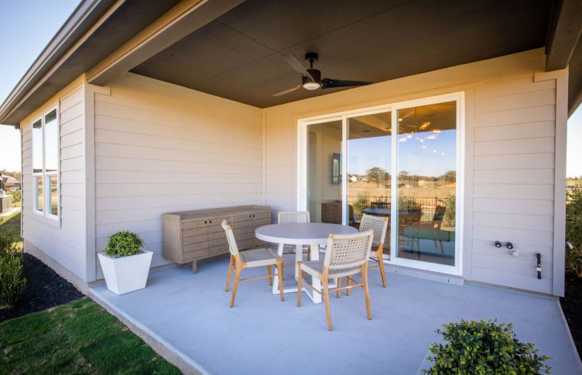 Covered Back Patio