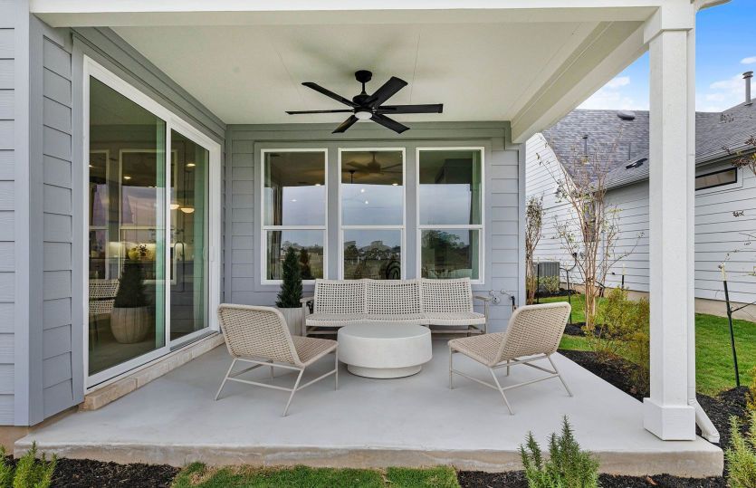 Covered Back Patio