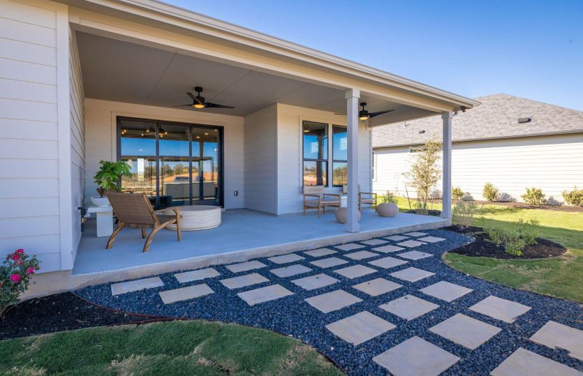 Covered Back Patio
