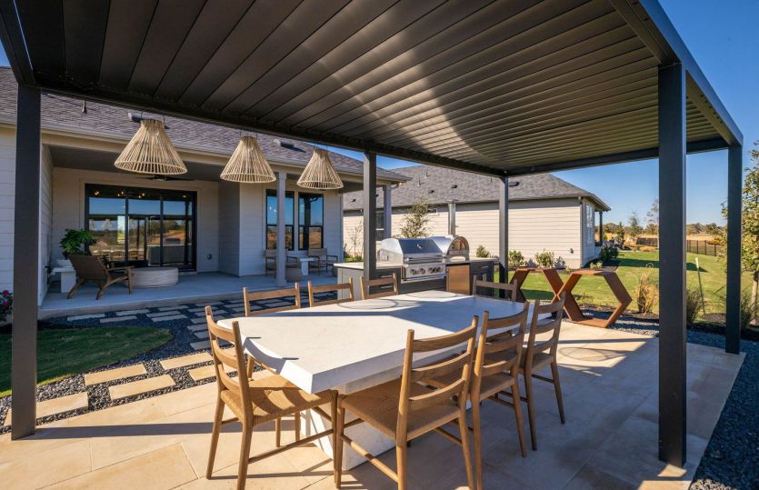 Covered Back Patio