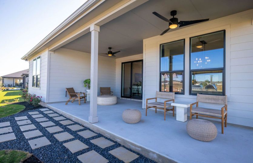 Covered Back Patio