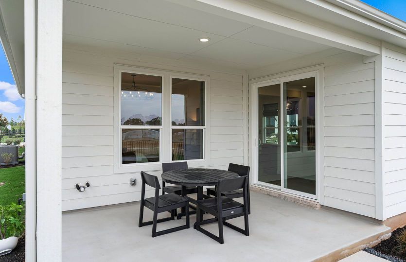 Covered Back Patio
