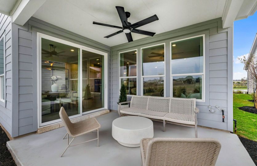 Covered Back Patio