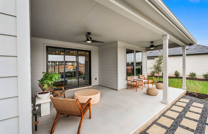 Covered Back Patio