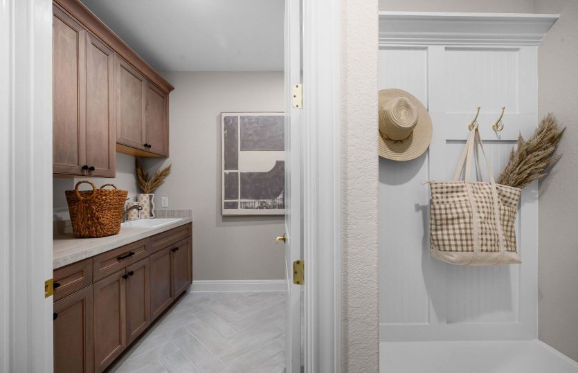 Mud Room and Laundry Room