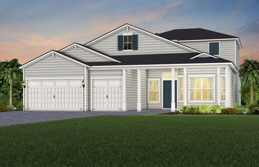 Coastal Cottage Elevation | CA301