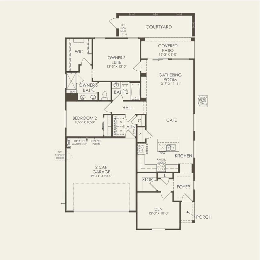 First Floor 2 br / 2 ba