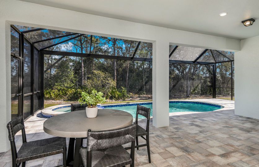 Covered Lanai Offering a Seamless Outdoor Retreat