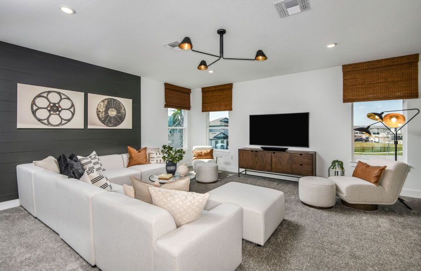 Upstairs Loft for Modern Multi-Purpose Living