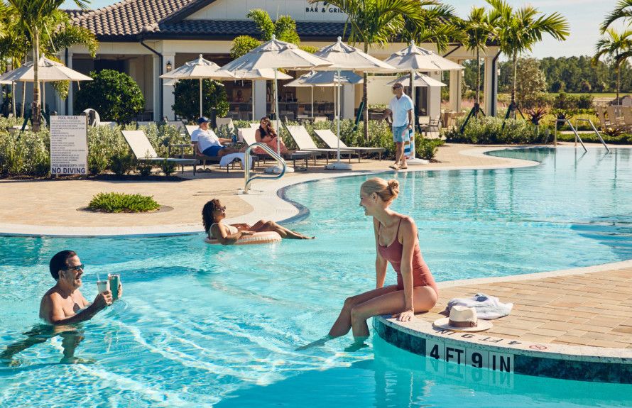 Lazy River with Resort Pool