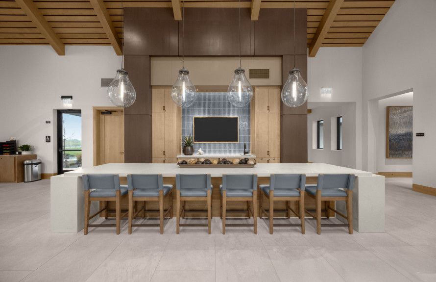 Clubhouse bar
