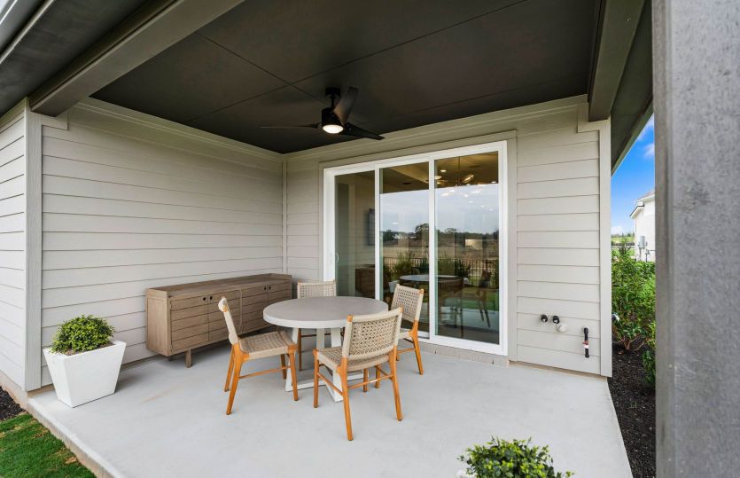 Covered Back Patio-Representational Photo