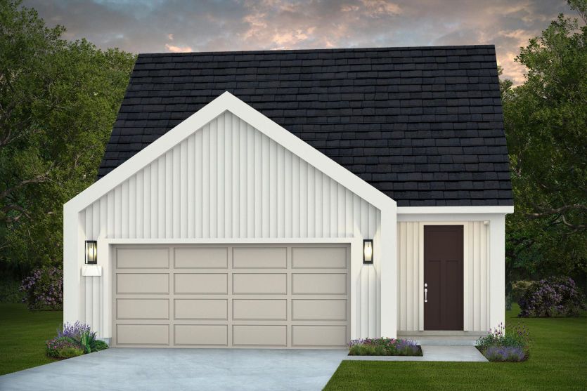 Elevation MD201 - Exterior Color Package: Shadowline