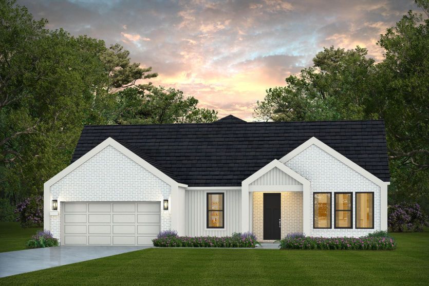 Elevation MD201 - Exterior Color Package: Steel Horizon