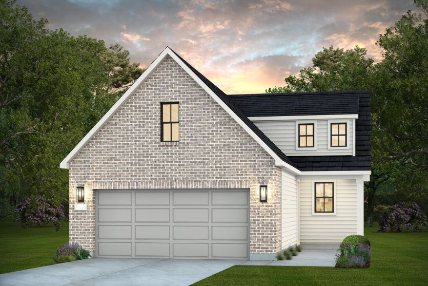 Elevation CT202 - Exterior Color Package: Willow Grove