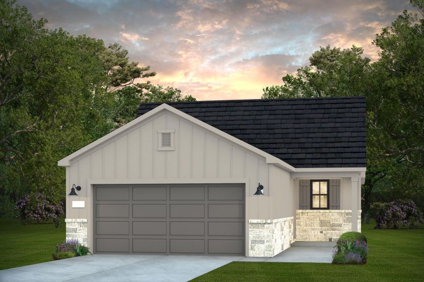 Elevation HC201 - Exterior Color Package: Harbor Slate