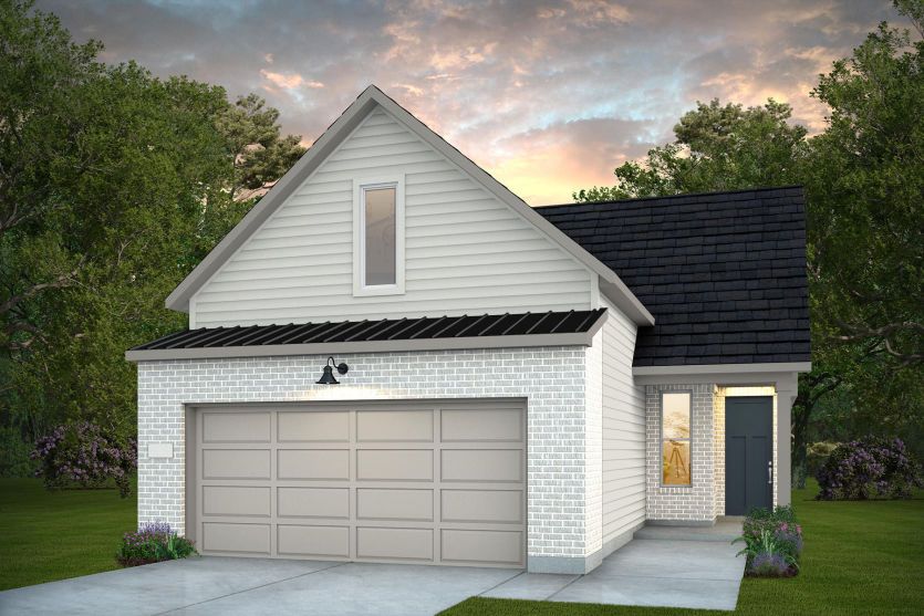 Elevation MF201 - Exterior Color Package: Fieldstone Farm