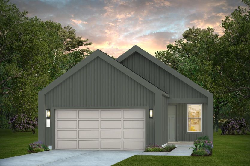 Elevation MD201 - Exterior Color Package: Carbon Coast