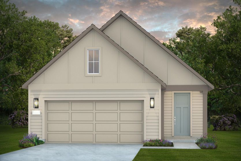 Elevation CT201 - Exterior Color Package: Willow Haven