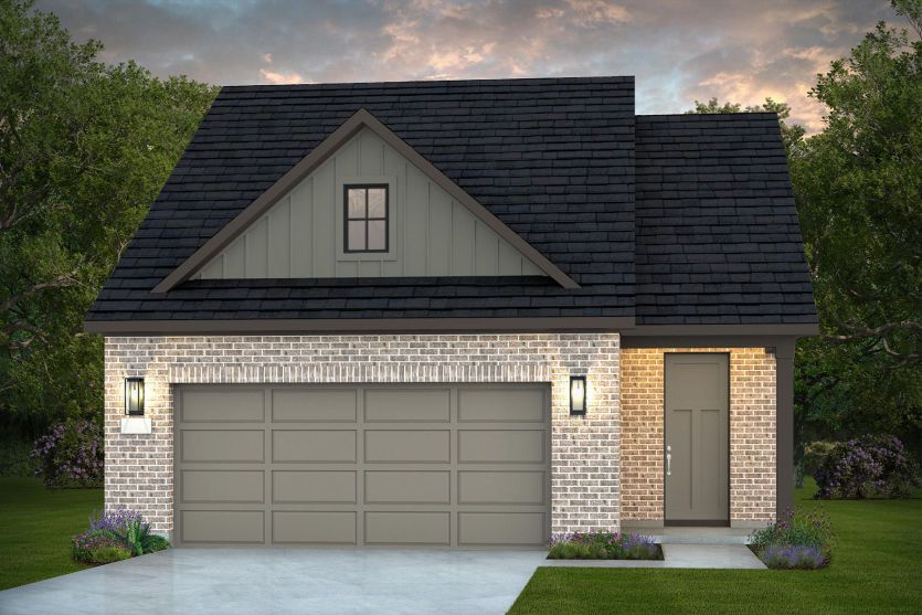 Elevation CT202 - Exterior Color Package: Willow Crest