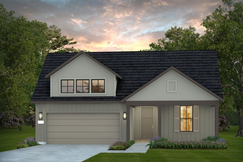 Elevation CT201 - Exterior Color Package: Willow Crest