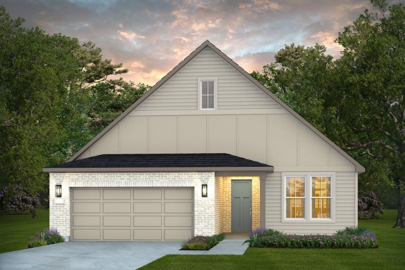 Elevation CT202 - Exterior Color Package: Willow Haven