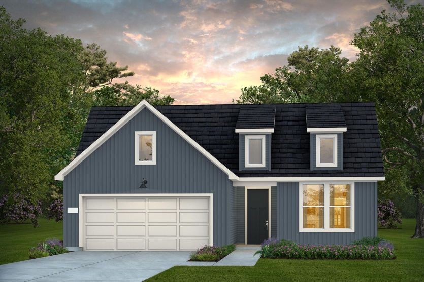 Elevation MF201 - Exterior Color Package: Rural Slate