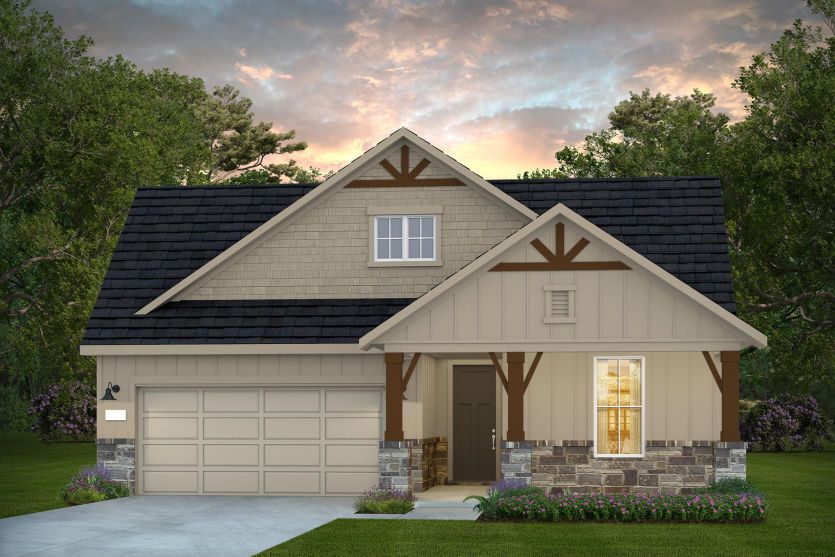 Elevation HC201 - Exterior Color Package: Landmark Blend
