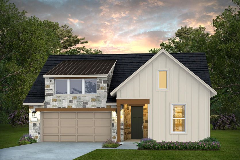 Elevation TR202 - Exterior Color Package: Quiet Ledge