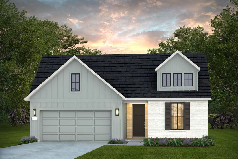Elevation CT201 - Exterior Color Package: Willow Field