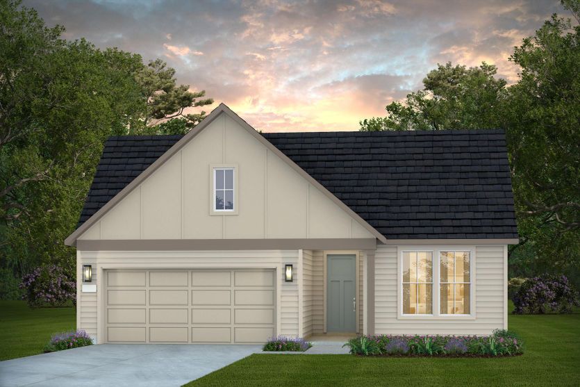 Elevation CT202 - Exterior Color Package: Willow Haven