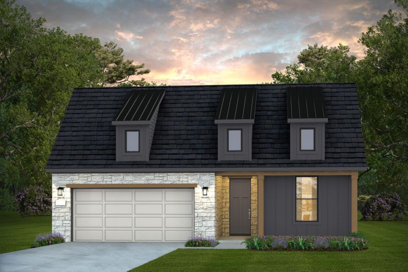 Elevation TR202 - Exterior Color Package: Balanced Gray