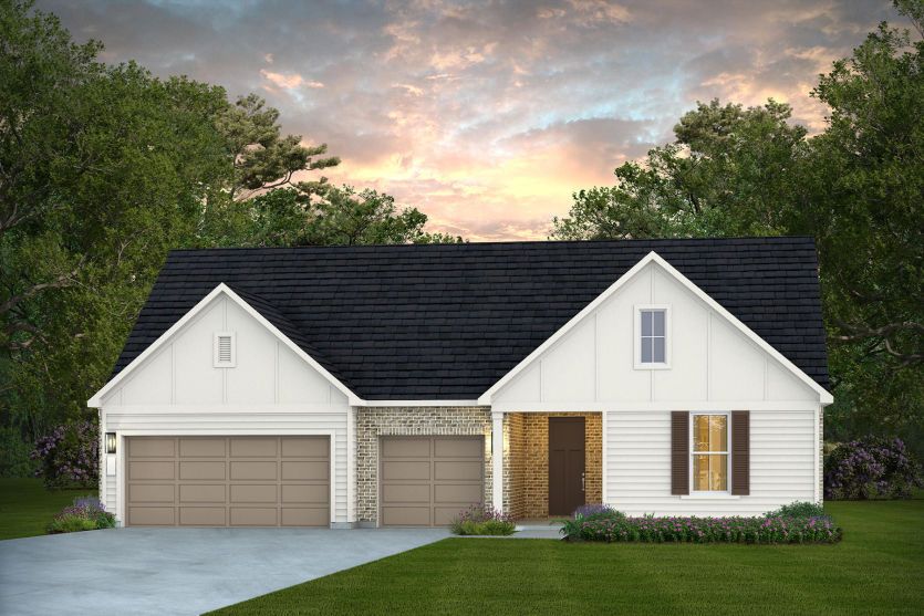 Elevation CT201 - Exterior Color Package: Willow Park