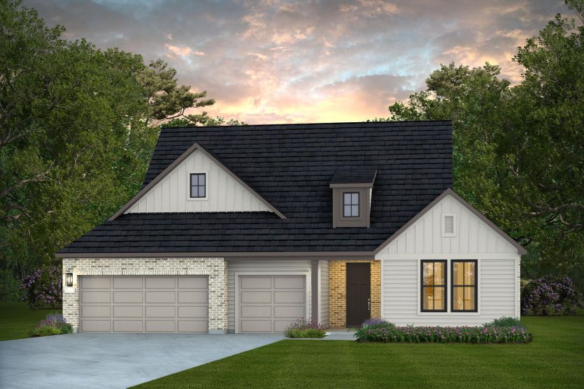 Elevation CT202 - Exterior Color Package: Willow Shade