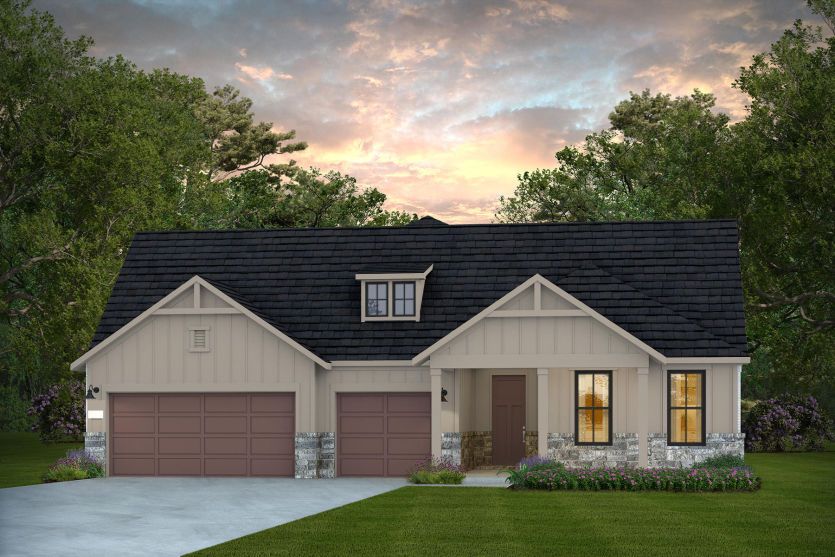 Elevation HC201 - Exterior Color Package: Modern Prairie